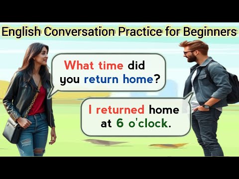 English Conversation Practice for Beginners | English Listening Practice