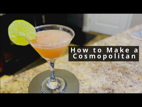 How to Make a Cosmopolitan