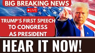 Live Trump's Address To Congress | 'The Renewal Of The American Dream'| Trump Speech Live | US News