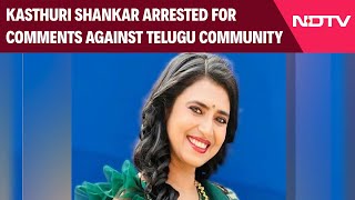 Tamil Nadu News | Actor Kasthuri Shankar Arrested For Comments Against Telugu Community