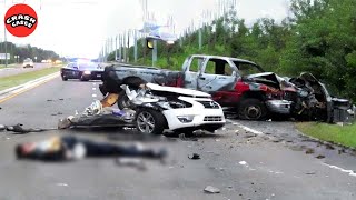 SHOCKING Moments Of Ultimate Car Crashes On Road Got Instant Karma | Idiots In Cars