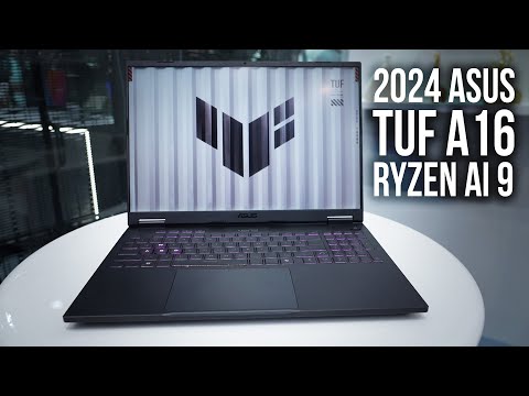 2024 Asus TUF A16 with Ryzen 9 AI HX 370 - Hands On