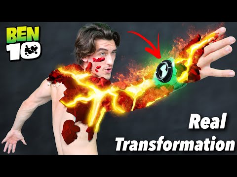 Real Omnitrix Turns Me Into a Superhero! (Ben 10)