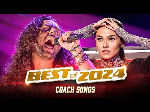 Coaches in SHOCK when hearing their OWN SONGS in the Blind Auditions of The Voice | Best of 2024