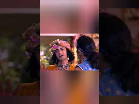 Krishna Masti Scene ll #radhakrishna #starbharat #krishnavanionlove #krishnavani #sumedhmudgalkar