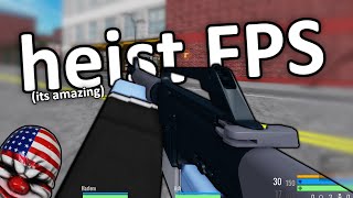 the BEST roblox BANK HEIST GAME...