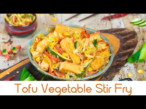 Tofu Vegetable Stir Fry | टोफ़ू वेजिटेबल स्टिर फ्राइ