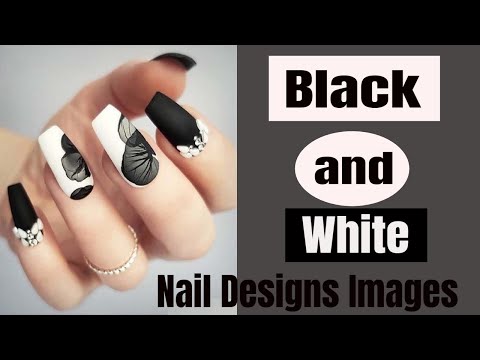 Black And White Nail Art Designs|Black And White Nails# Fashion Trends