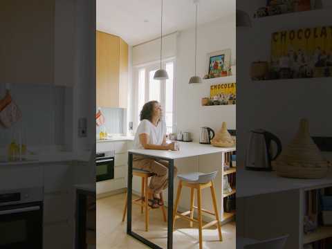 Light-Filled Spain Apartment With Japanese Shoji #nevertoosmall #shorts