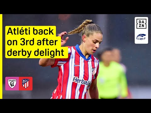 HIGHLIGHTS | Madrid CFF vs. Atlético de Madrid (Liga F 2024-25 Matchday 20)