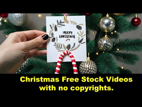 Free Christmas Background Stock Footage Videos - No Copyrights