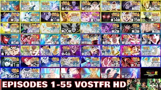 Super Dragon Ball Heroes Episodes 1-55 VOSTFR HD (Universe - Big Bang - Ultra God - Meteor Mission)