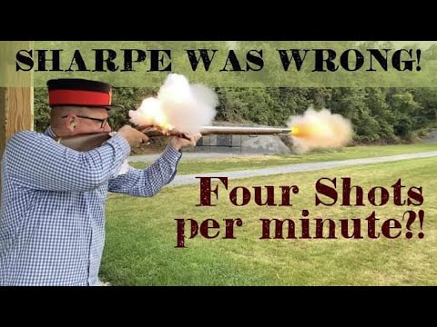 What’s the fastest way to shoot a Brown Bess? No, it’s not Sharpe’s “spit loading” method.