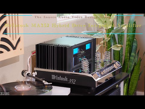 McIntosh MA352 Integrated Hybrid Drive Amplifier with MA252 Integrated Hybrid Drive Amp Comparisons!