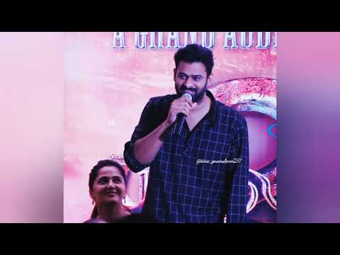 Prabhas Anushka Can't Hide Their Affection | Cute Couple