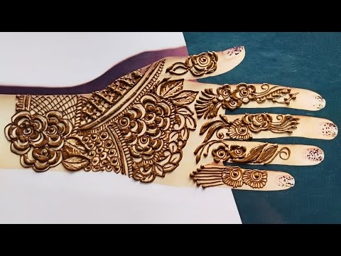 Latest Mehndi Design Front Hand Mehndi Design Stylish ✨ Mehndi Design Simple And 💫 Beautiful Mehndi