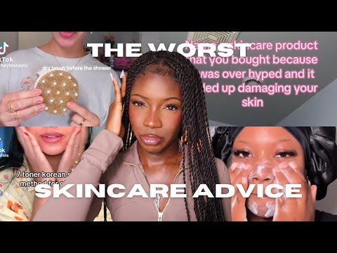 how to✨ruin✨ur skin: featuring tiktok’s WORST skincare advice