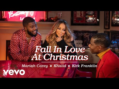 Mariah Carey, Khalid, Kirk Franklin - Fall in Love at Christmas (Official Music Video)