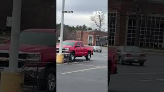 PT Cruiser seen driving recklessly on busy NC road