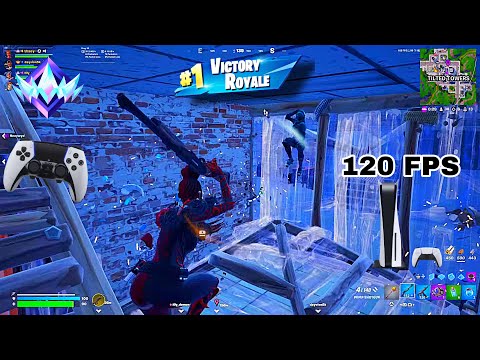 Fortnite Unreal Ranked Reload on PS5 | Controller Gameplay | 120 FPS