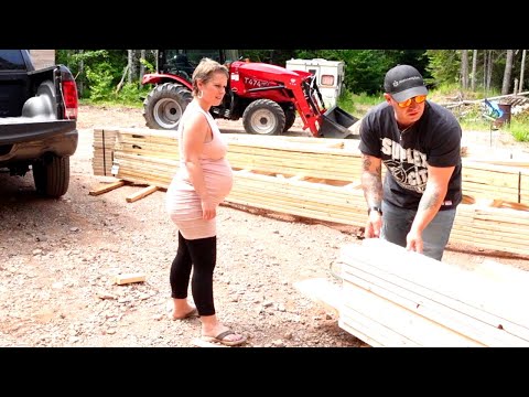 We FINISHED ALL The Interior Walls! | Couple Builds Dream Cabin Homestead Debt Free in the Woods