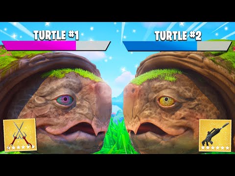 The *TURTLE vs TURTLE* Challenge in Fortnite