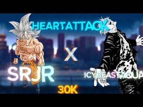 SRJR’s 30K Open Collab - Heartattack IcyBeastAqua X @saiyanrangersjr. [EDIT/AMV] #SRJROC4