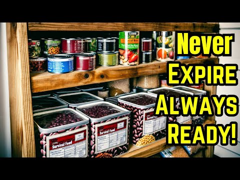 Stockpile These 12 Foods That Will NEVER Expire!