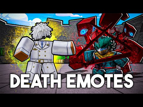 Trolling With DEATH EMOTES in Heroes Battlegrounds