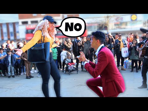 Proposing To Random Girls Until One Says YES