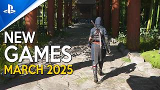 NEW GAMES coming in MARCH 2025 with Crazy NEXT GEN Graphics