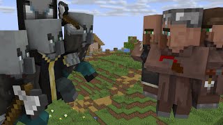 【マイクラアニメ】略奪者たちを追い返せ！