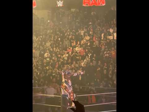 WWE Cody Rhodes full entrance live in person on Monday Night Raw #wweonfox #wwe #codyrhodes #shorts