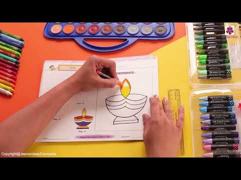 Diya | Step by Step Drawing Book 2 | Periwinkle