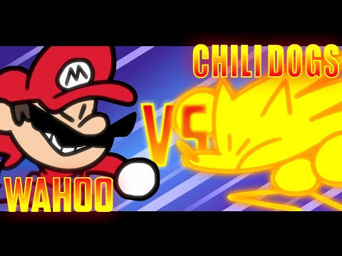 Speedrunner Mario VS Super Sonic (Fight scene from the 2.76M Sub Special) - SOMETHING VERSUS 🤼‍♂️