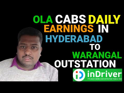 ola cab business in hyderabad ll #hyderabad to #warangal ll @vlogswithmgp9053 #ola