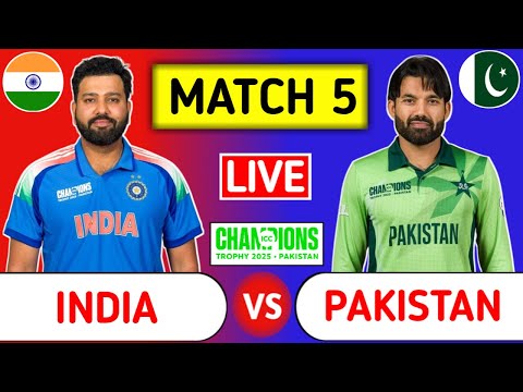 India Vs Pakistan Champions Trophy Live Score - Part 3