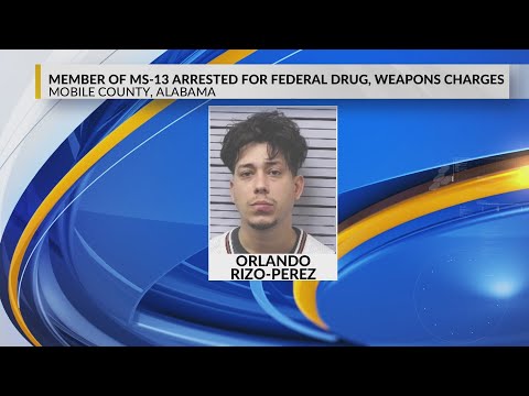 MS-13 gang member arrested in Mobile County on federal charges