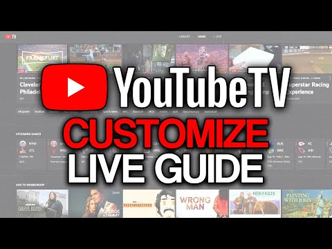 How to Customize the YouTube TV Live Guide (2025) - Full Tutorial