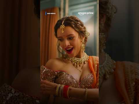 Tripti Dimri and Vicky Kaushal CAUGHT in the act 👀 | Bad Newz | #primevideoindia