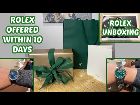 ROLEX UNBOXING | ROLEX SA OFFERED ME WITHIN 10 DAYS