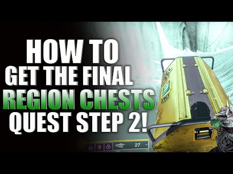 Destiny 2 How To Get Six Region Chest For FYNCH Quest Step In The Throne World! For The Witch Queen