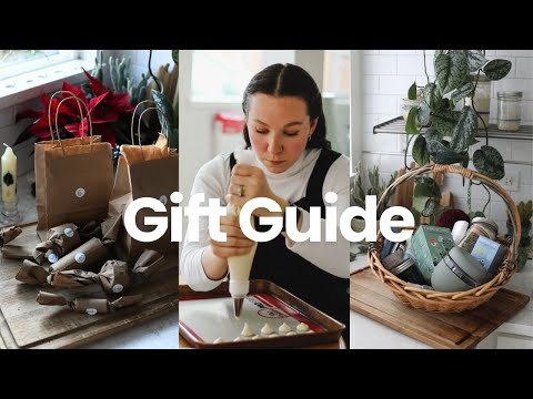 Sustainable Gift Guide 2024 🎁🌲❤️ homemade | thrifted | sustainable | diy