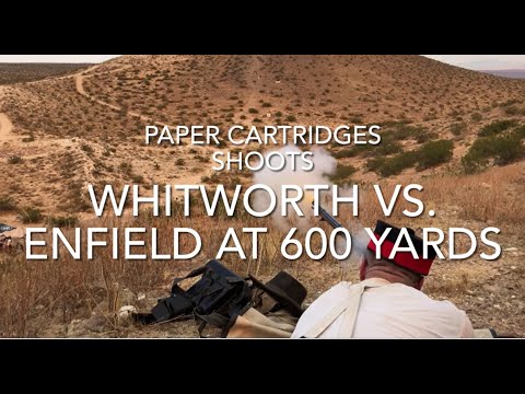 P1853 Enfield versus Whitworth at 600 Yards