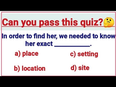 English Mixed Grammar and Vocabulary Quiz ✍️📖 Can you pass this quiz?