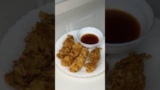 Crispy Thread Chicken 🍗 | Ramadan Series #ramadan #cooking #iftarrecipe #iftar #shorts