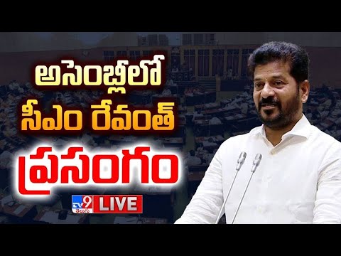 CM Revanth Reddy Speech LIVE | అసెంబ్లీలో సీఎం రేవంత్ ప్రసంగం | Telangana Assembly - TV9