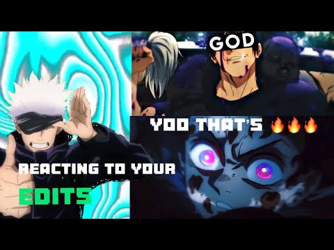 Reacting To YOUR Anime Edits