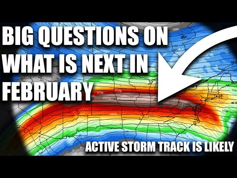 Mixed Signals Will Make February Weather Difficult To Figure Out… Active Storm Track Likely!