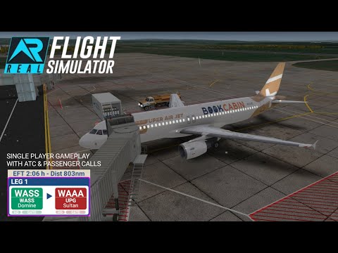 Super Air Jet | A320-200 | Sorong - Makassar | RFS Full Flight